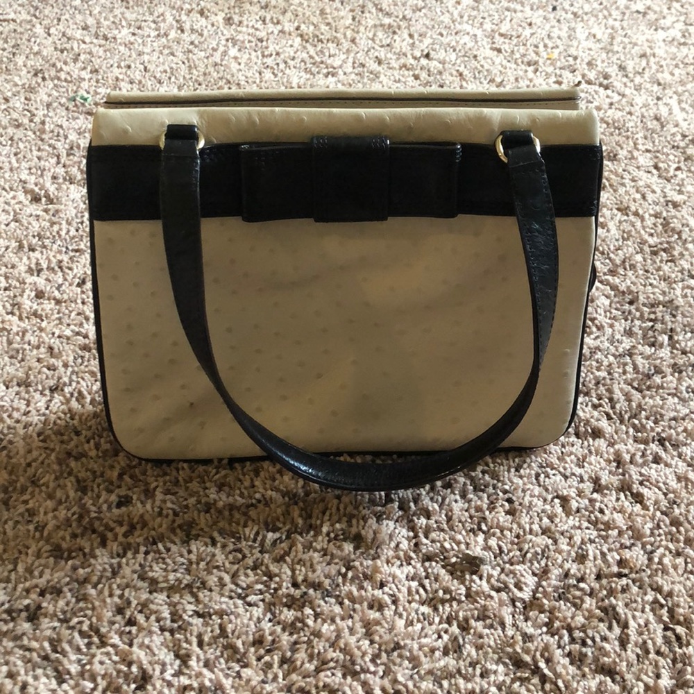 Kate spade ♠️ black and cream purse